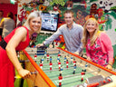Virgin travellers lounge around