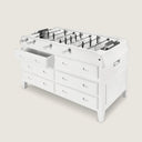 Bonzini 'Babyfoot' 12 Grand Tiroirs (White Finish, 12 Drawers)
