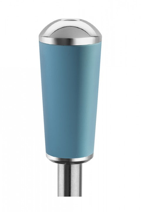Aluminium handle w/pastel silicone grip