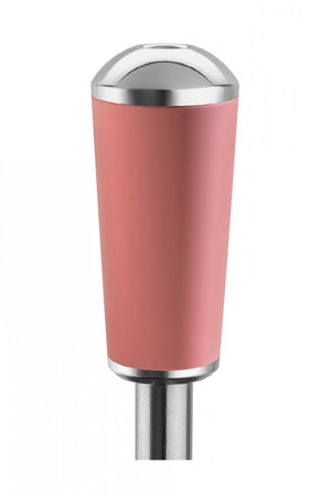 Aluminium handle w/pastel silicone grip