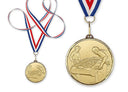 Bonzini medals GOLD, SILVER, BRONZE